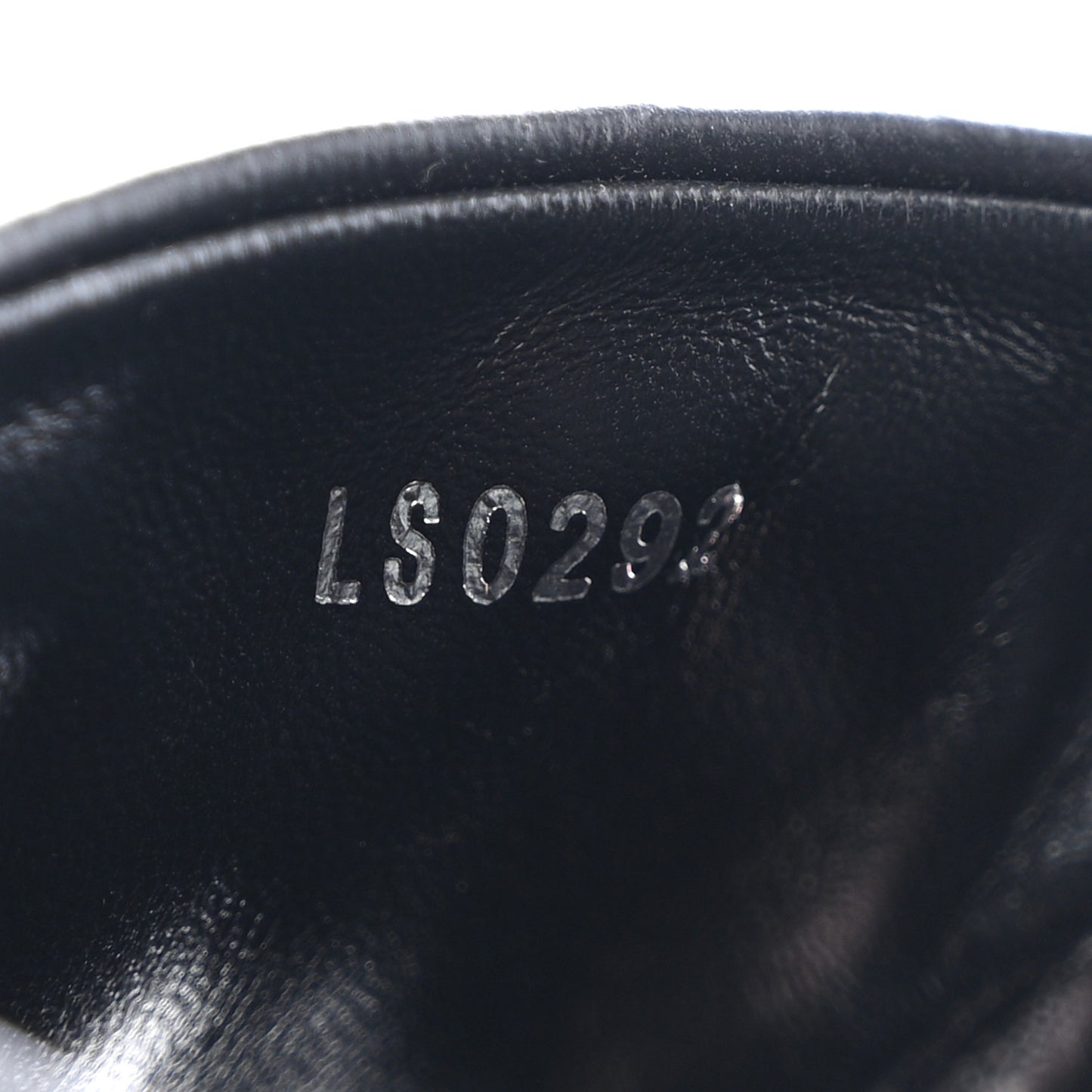 Lambskin Embossed Monogram Revival Flat Mules 37.5 Black
