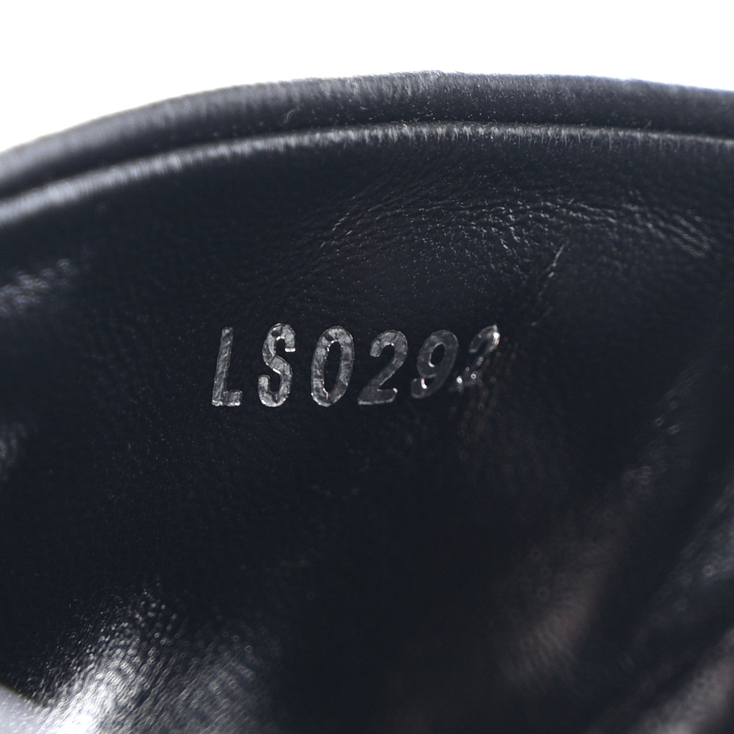 Louis Vuitton Lambskin Embossed Monogram Revival Flat Mules 37.5 Black 8 of 9