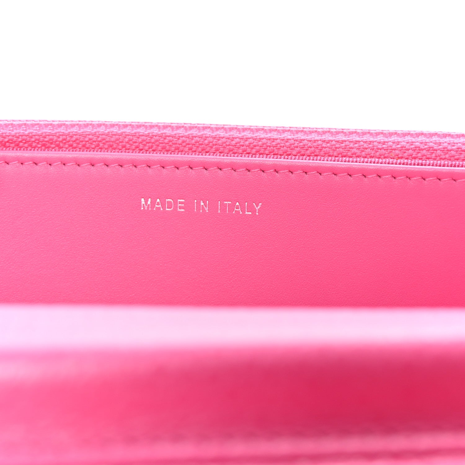 Chanel Caviar Quilted Wallet on Chain WOC Pink 7 of 11