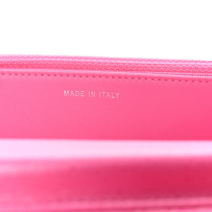Chanel Caviar Quilted Wallet on Chain WOC Pink 7 of 11