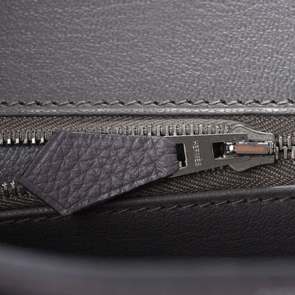 Hermes Togo Birkin 30 Etain 29 of 31