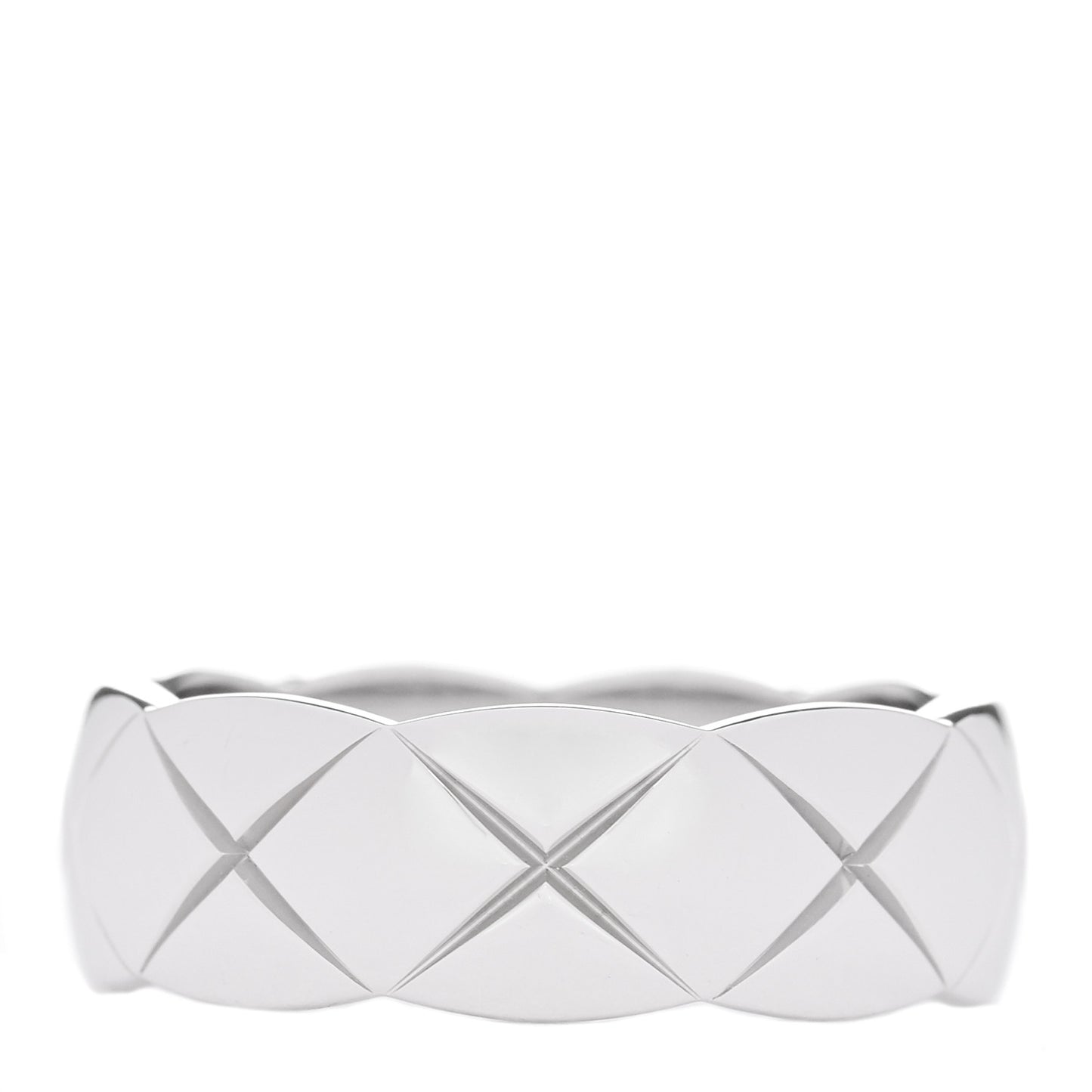 18K White Gold Small Coco Crush Ring 53 6.5