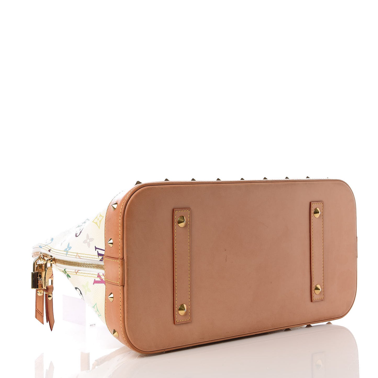 Monogram Multicolor Alma GM White