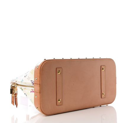 Louis Vuitton Monogram Multicolor Alma GM White 3 of 9