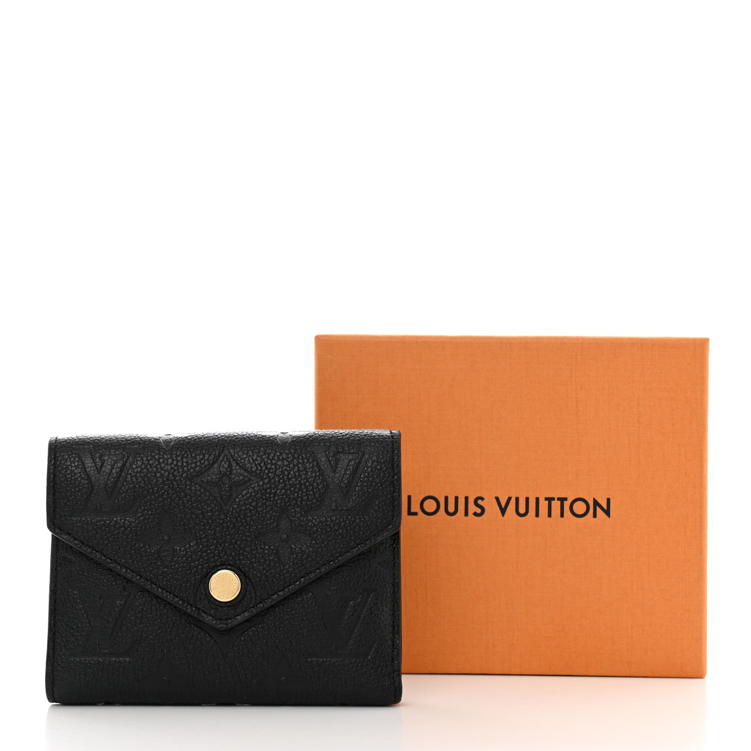 Louis Vuitton Empreinte Victorine Wallet Black 7 of 7