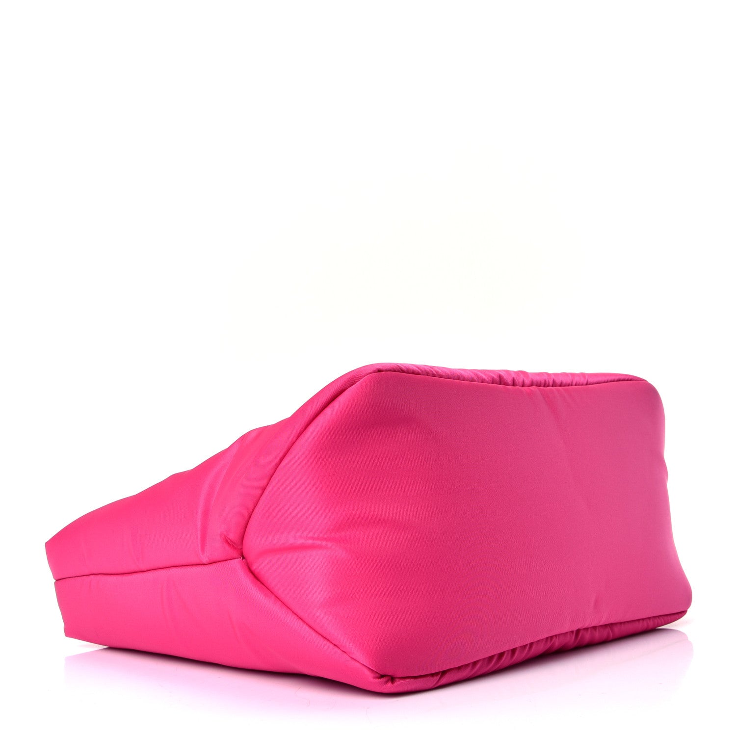 Prada Tessuto Nylon Soft Padded Shopping Tote Fuxia 3 of 4