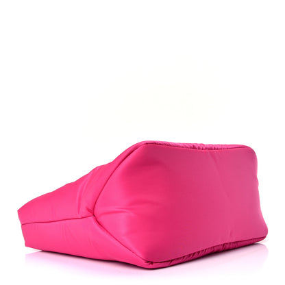 Prada Tessuto Nylon Soft Padded Shopping Tote Fuxia 3 of 4