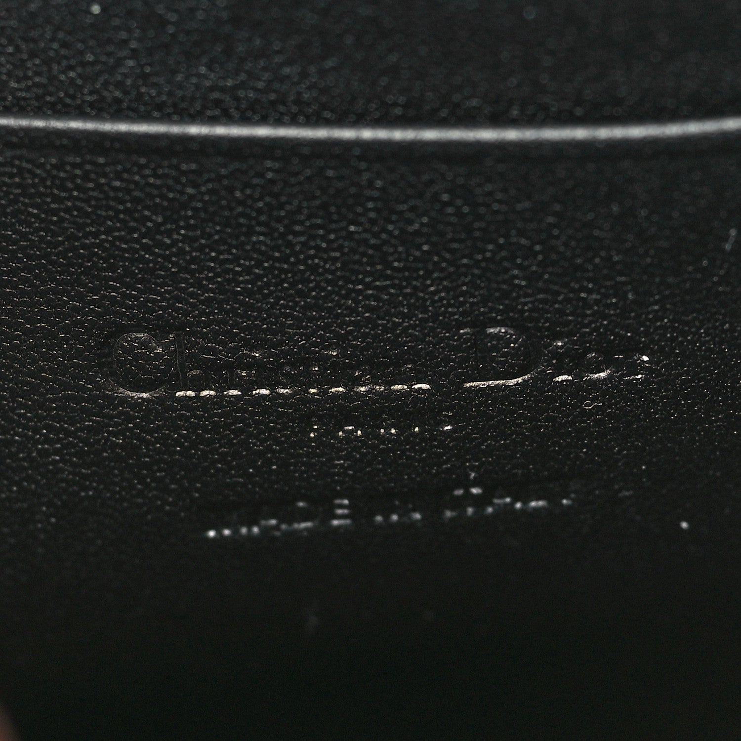 Christian Dior Lambskin Cannage Lady Dior Phone Holder Black 6 of 10