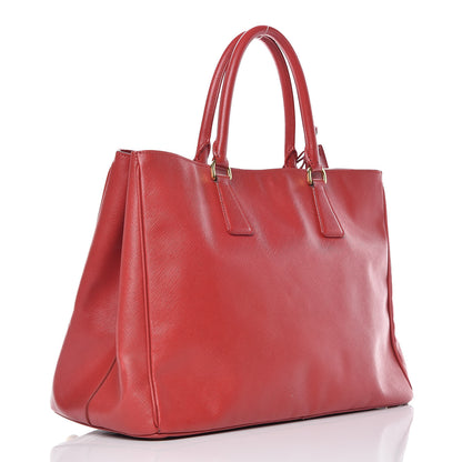 Prada Saffiano Large Tote Fuoco 3 of 15