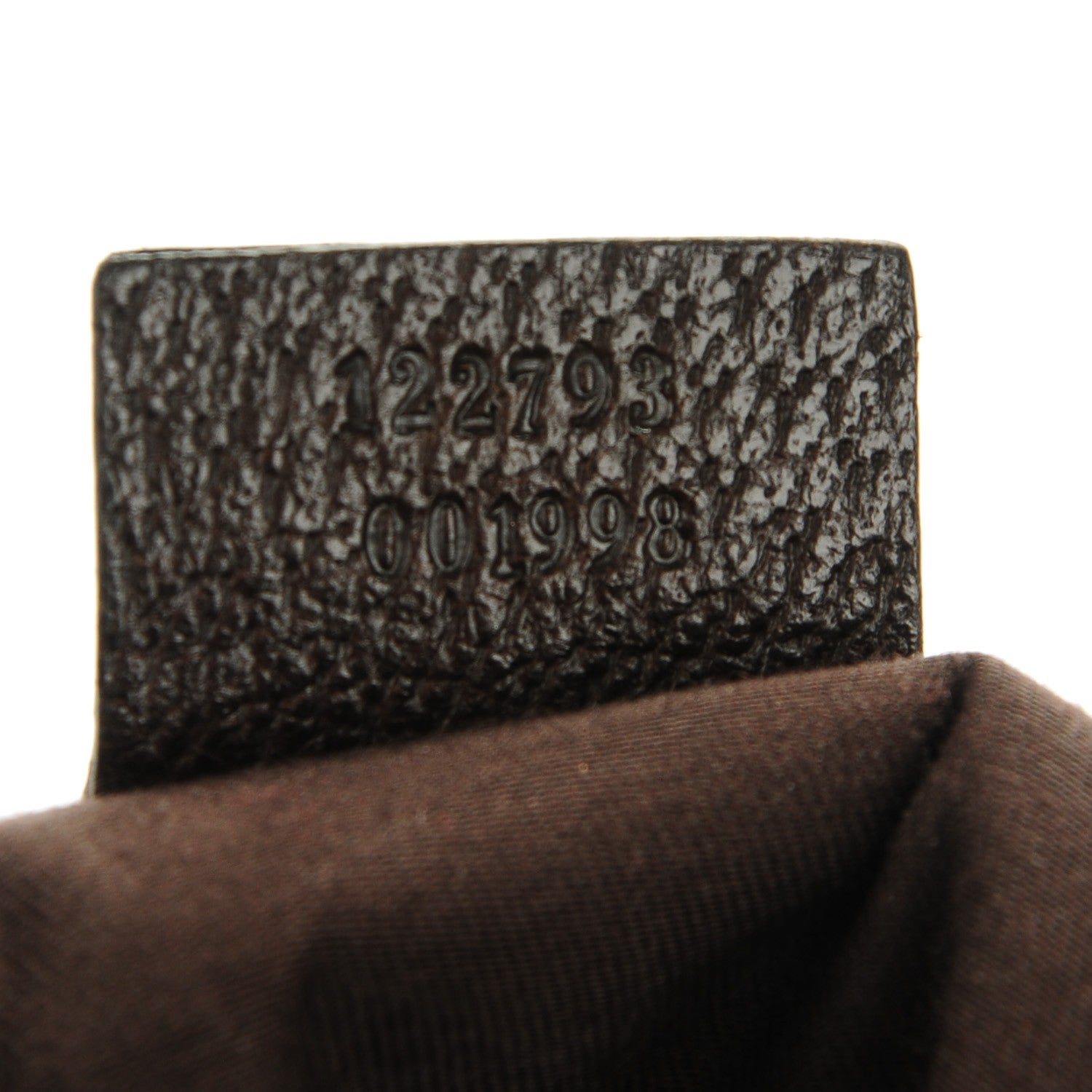 Gucci Monogram Flat Messenger Bag Dark Brown 7 of 7