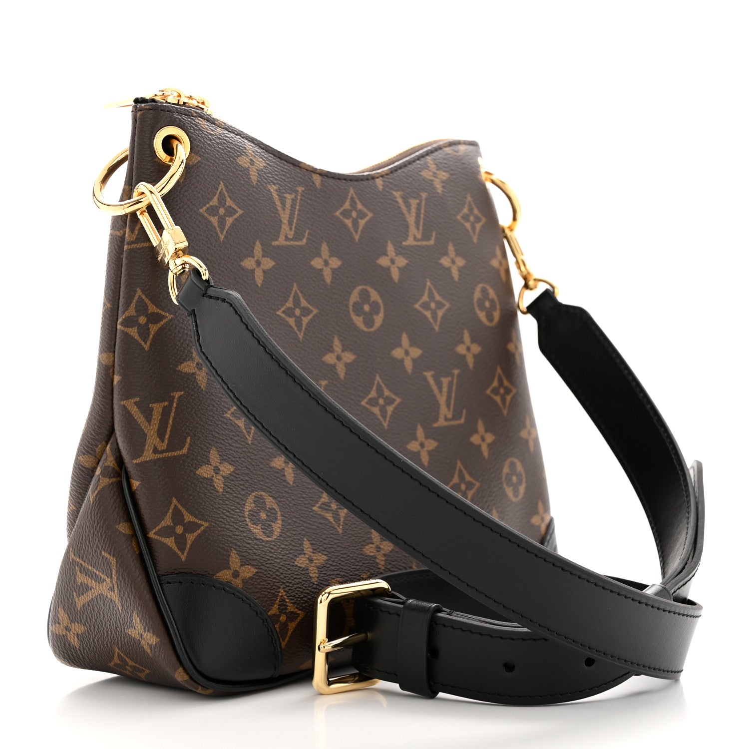 Louis Vuitton Monogram Odeon PM Black 3 of 10