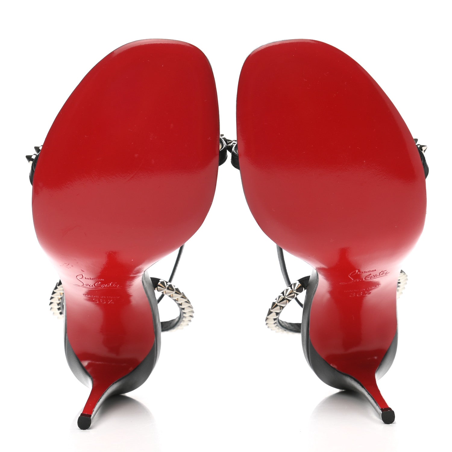 Christian Louboutin Nappa So Me 100 Sandals 36.5 Black 5 of 7