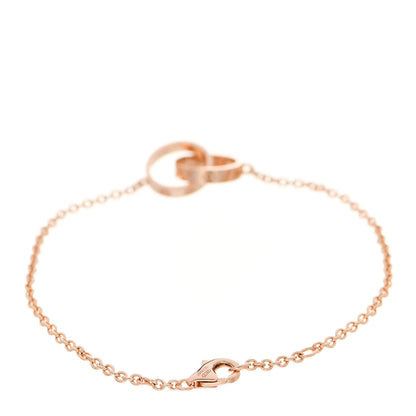 Cartier 18K Pink Gold Interlocking LOVE Bracelet 2 of 4