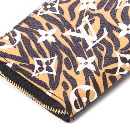 Louis Vuitton Monogram Giant Jungle Zippy Coin Purse Black 5 of 9