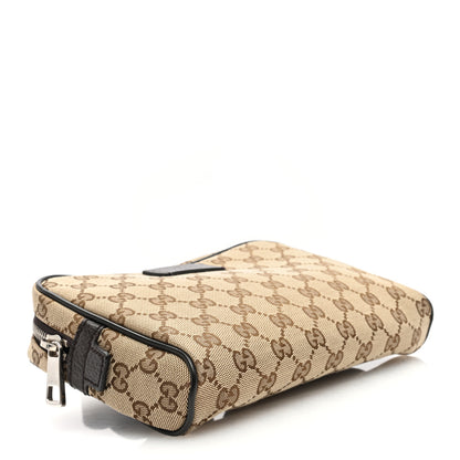 Gucci Monogram Belt Bag Dark Brown 4 of 10
