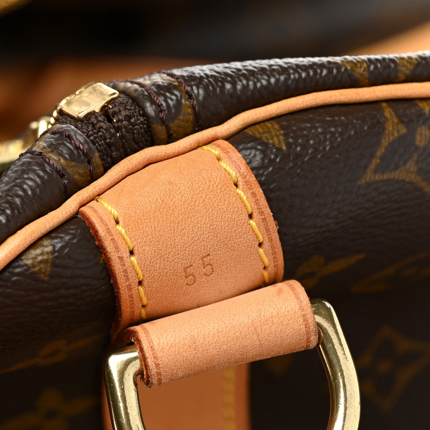 Louis Vuitton Monogram Keepall Bandouliere 55 9 of 13