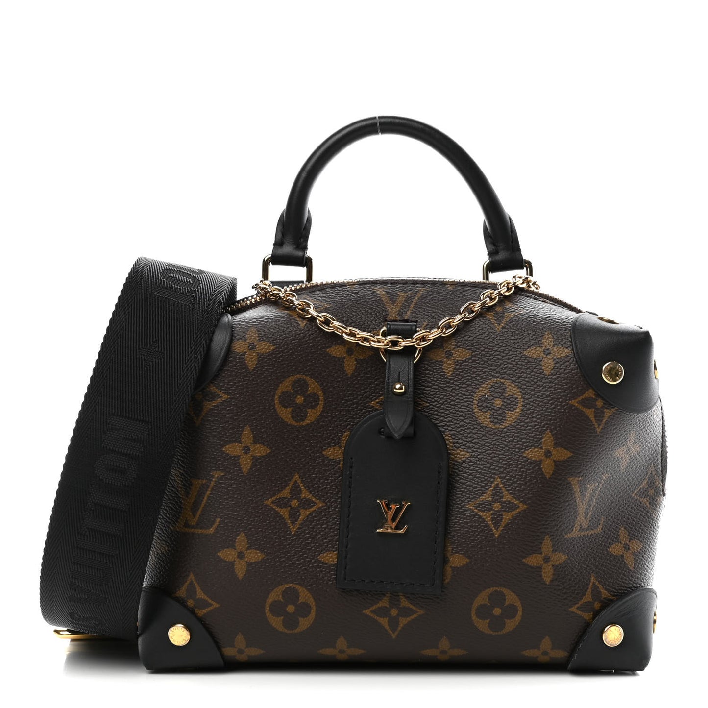 Monogram Petite Malle Souple Black