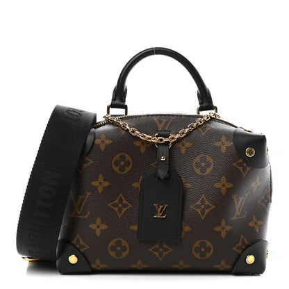 Louis Vuitton Monogram Petite Malle Souple Black 1 of 4