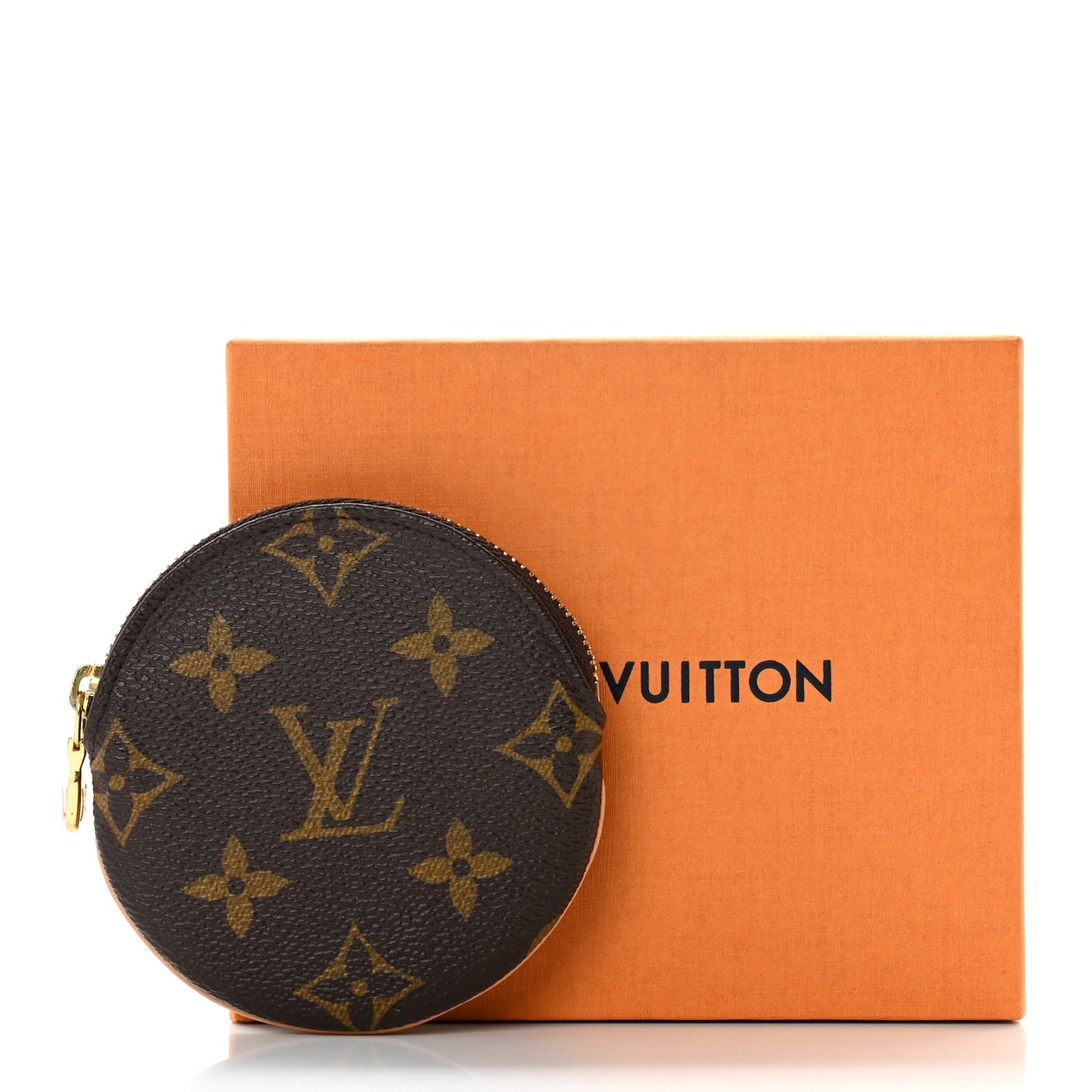 Monogram Round Coin Purse