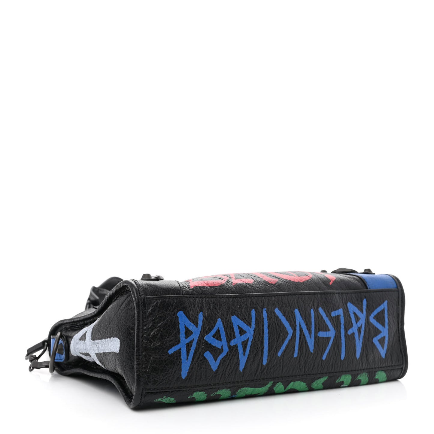 Agneau Graffiti All Over Classic Hardware S City Black Vert Rouge