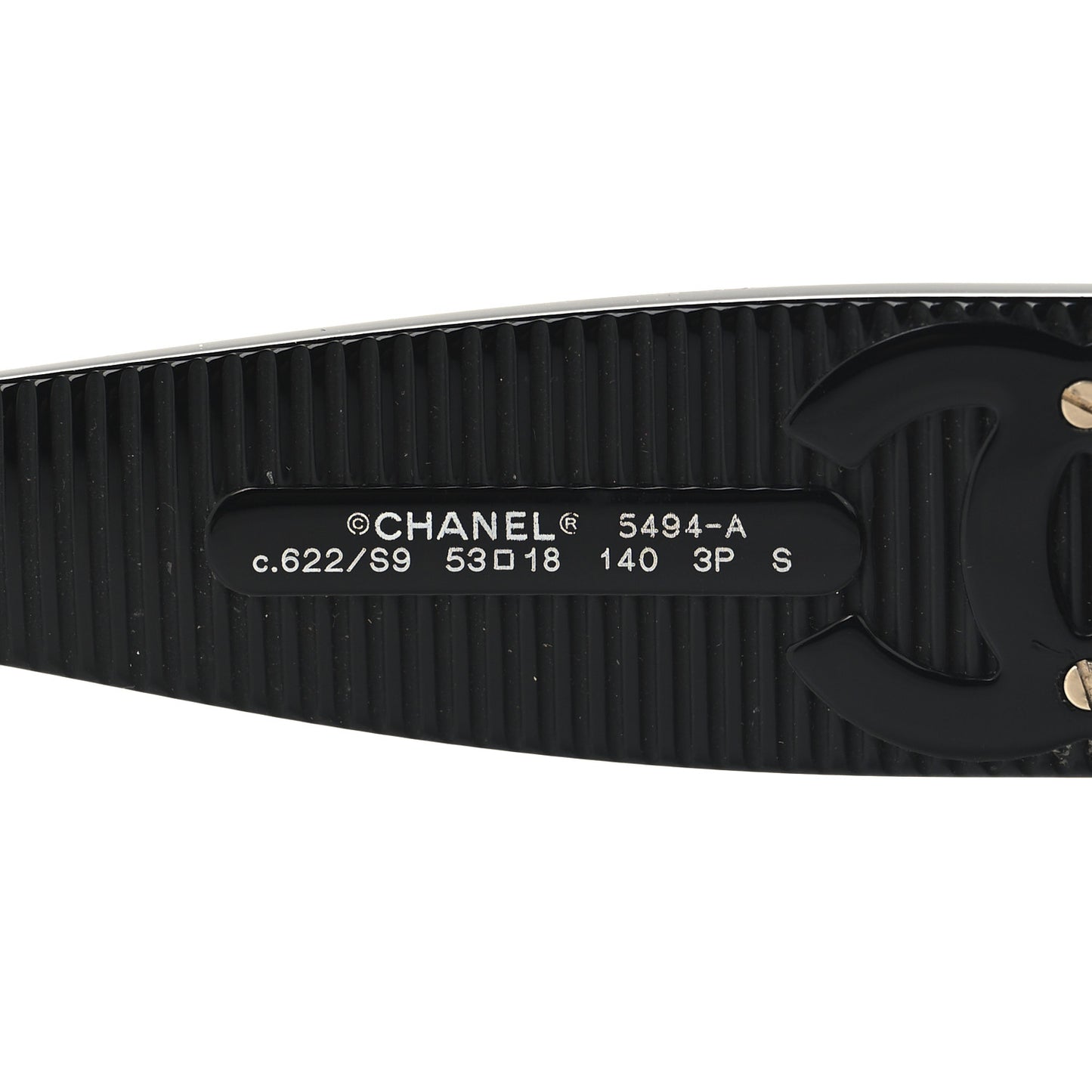 Square Polarized CC Sunglasses 5494-A Black