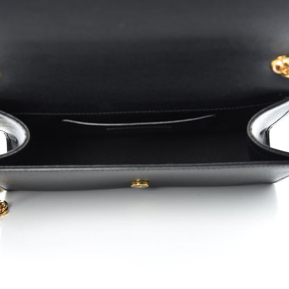 Saint Laurent Grain De Poudre Medium Classic Monogram Kate Satchel Black 5 of 10