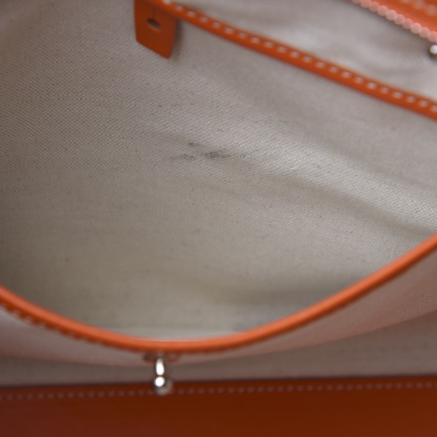 Goyardine Marquises Tote Orange