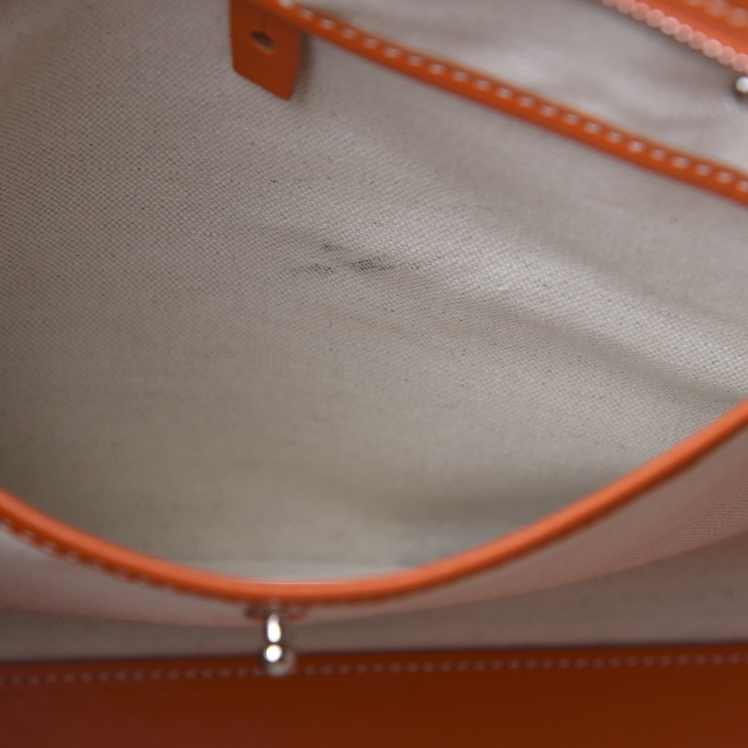 Goyard Goyardine Marquises Tote Orange 8 of 11