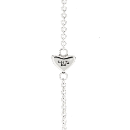 Tiffany Sterling Silver Heart Lariat Necklace 4 of 5