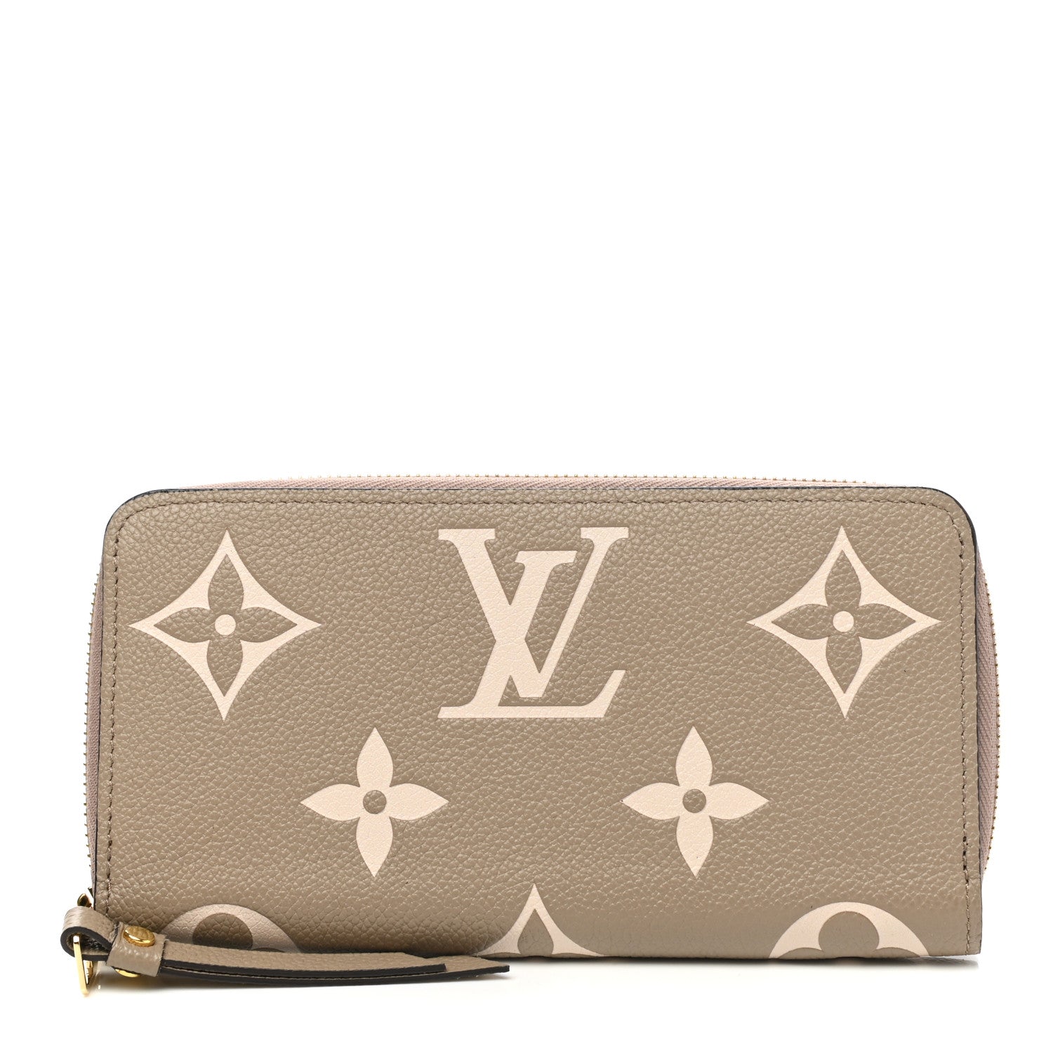 Louis Vuitton Empreinte Monogram Giant Zippy Wallet Tourterelle Creme 1 of 8