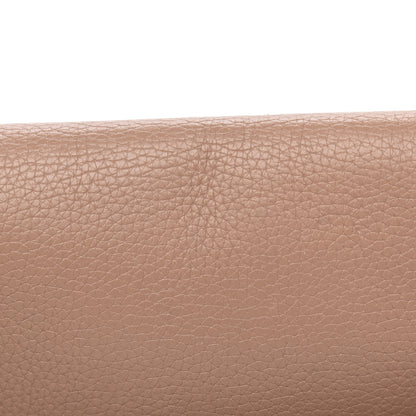 Valentino Garavani Pebbled Calfskin Medium Rockstud Flip Lock Crossbody Bag Skin Sorbet 13 of 13