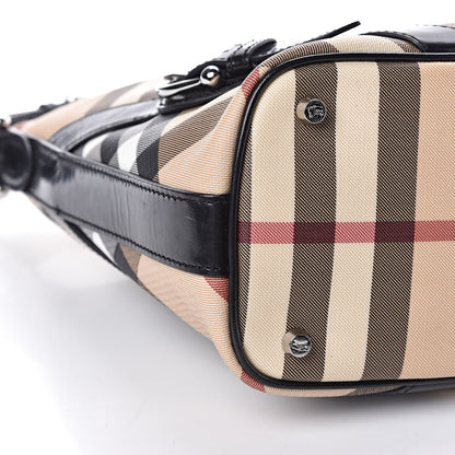 Burberry Nova Check Buckle Hobo 15 of 16