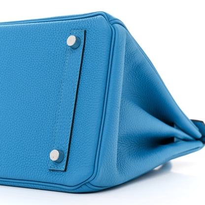 Hermes Togo Birkin 30 Bleu Zanzibar 10 of 11