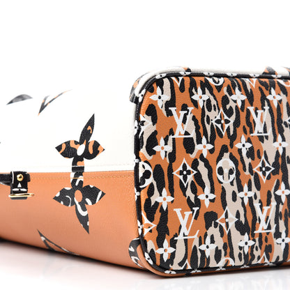 Louis Vuitton Monogram Giant Jungle Neverfull MM Ivory 7 of 11