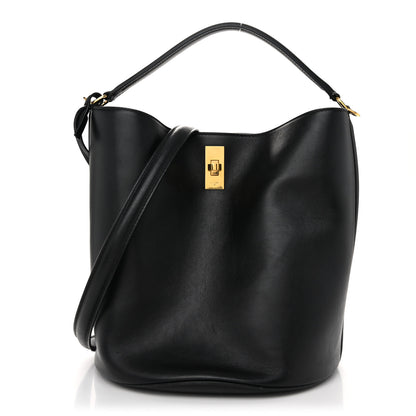 Celine Smooth Calfskin Bucket 16 Bag Black 1 of 13