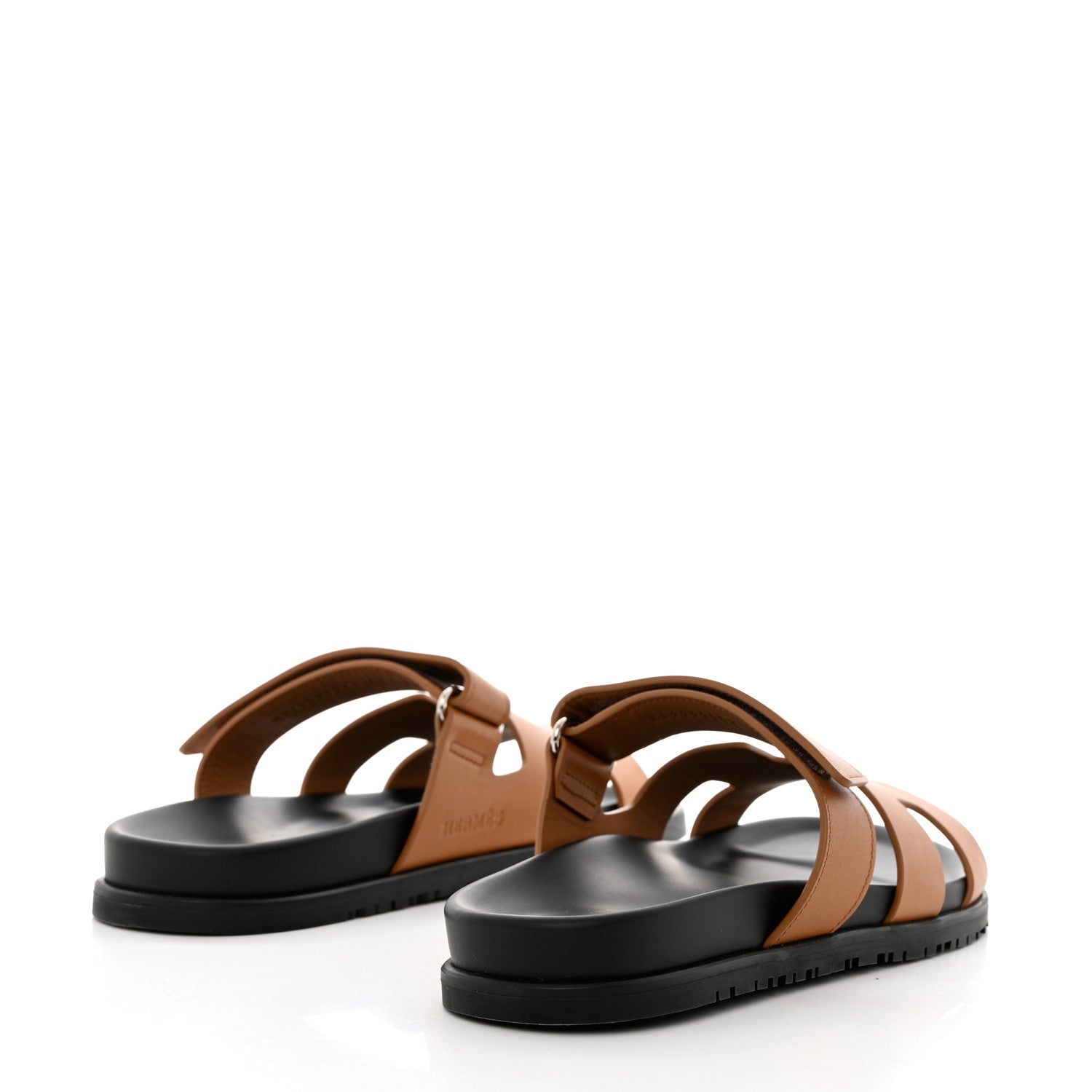 Hermes Calfskin Womens Chypre Sandals 41 Naturel 4 of 9