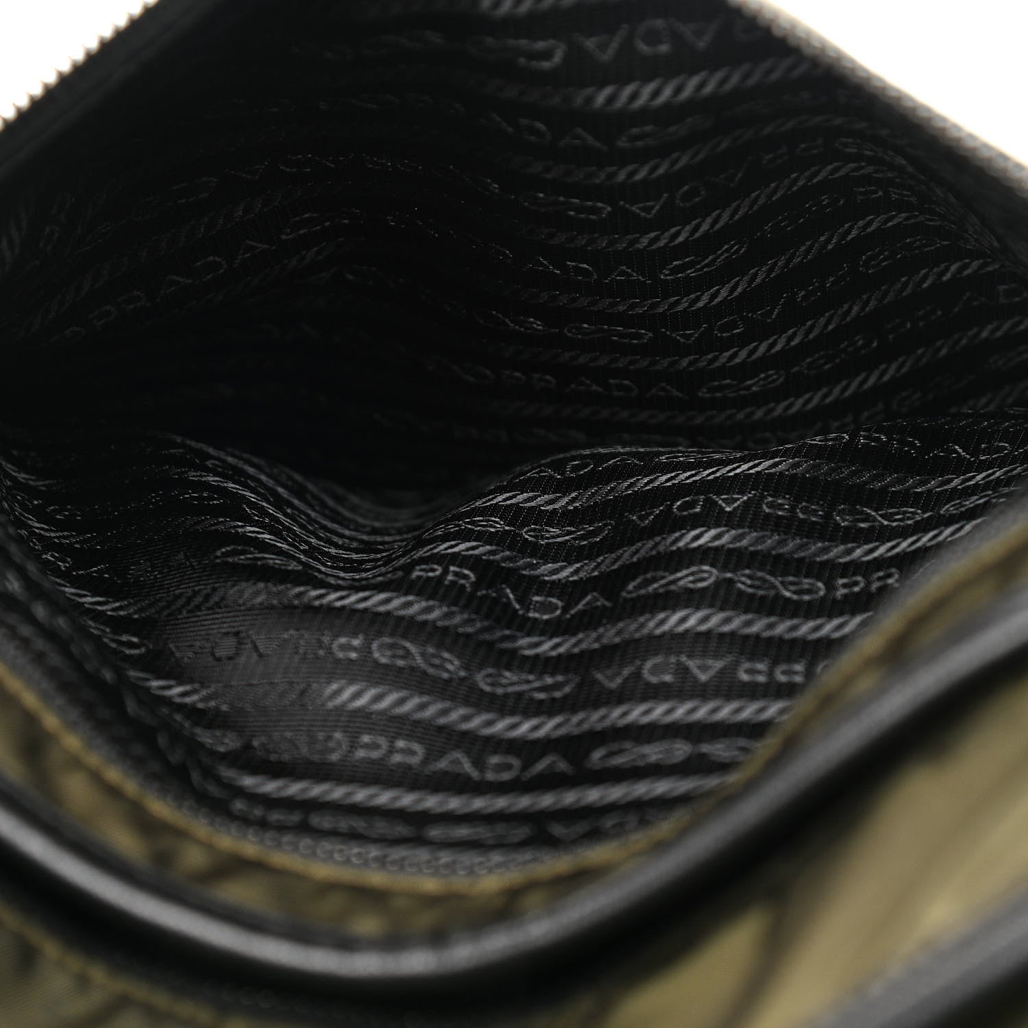 Prada Tessuto Nylon Messenger Bag Militare 10 of 14