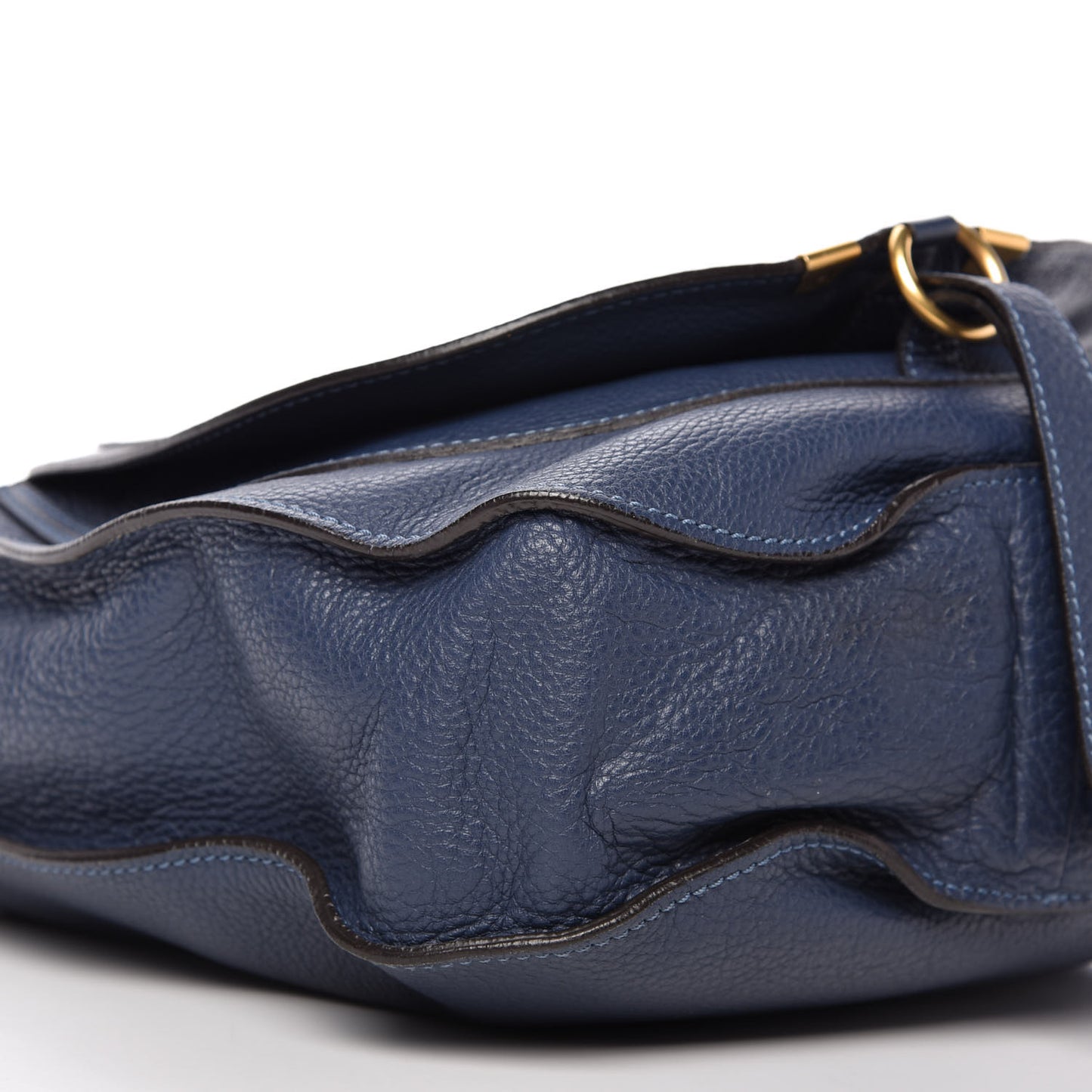 Calfskin Medium Marcie Hobo Scuba Blue