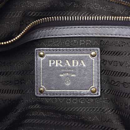 Prada Vitello Shine Hobo Fumo 6 of 11