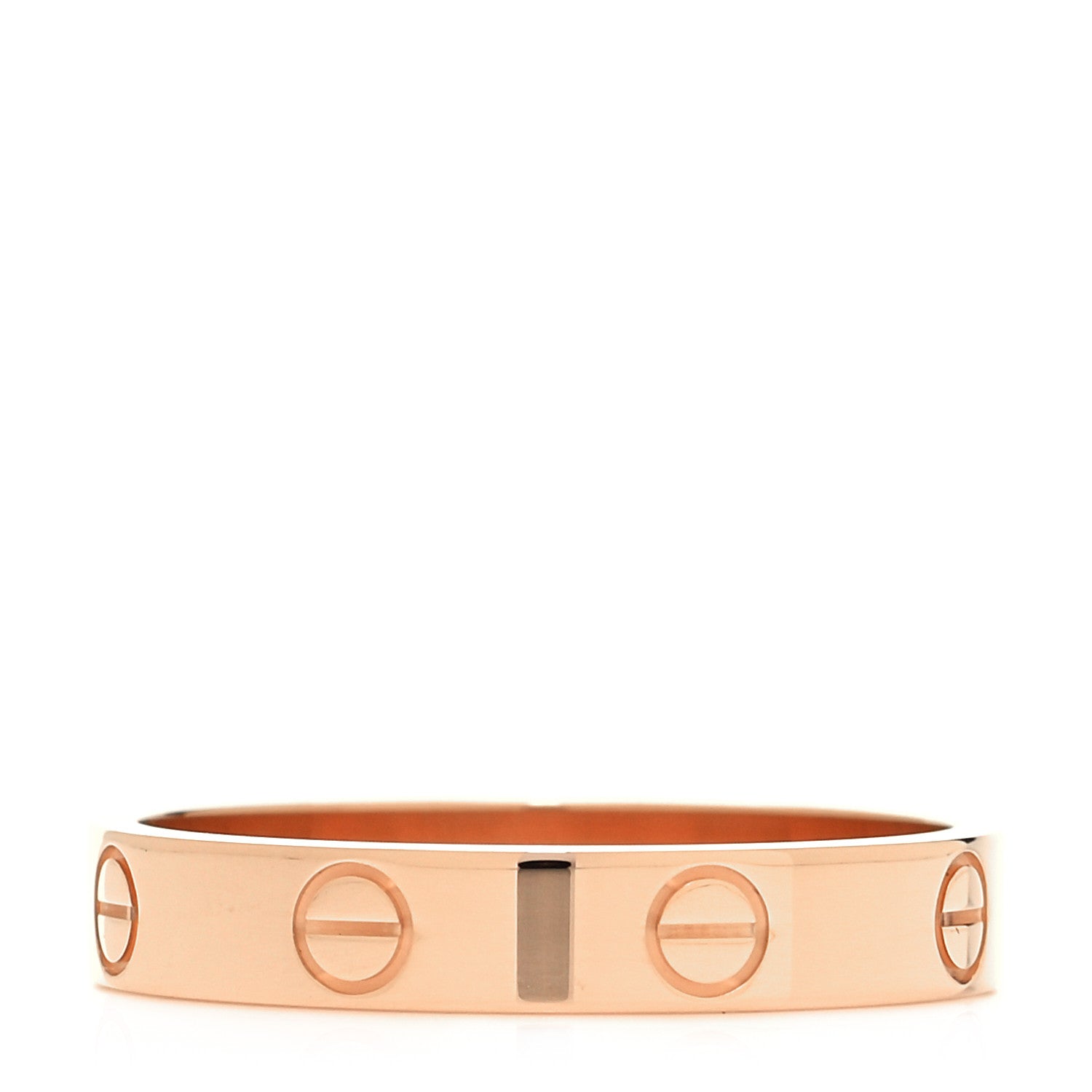 Cartier 18K Pink Gold 3.5mm LOVE Wedding Band Ring 57 8 3 of 5