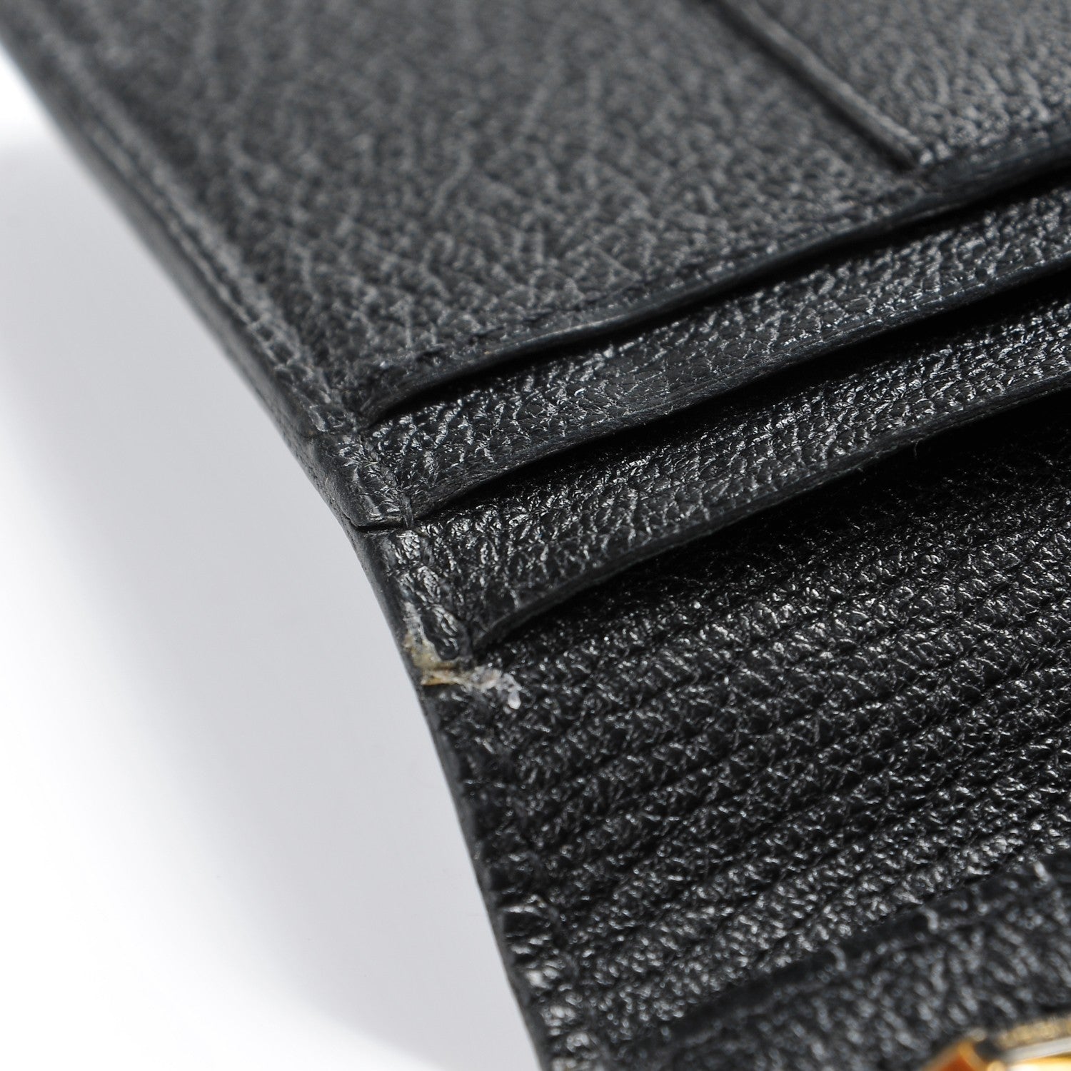 Hermes Chevre Mysore Bearn Tri-Fold Wallet Black 8 of 8