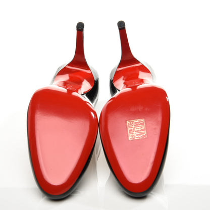 Christian Louboutin Patent Simple 100 Pumps 38 Black 5 of 8