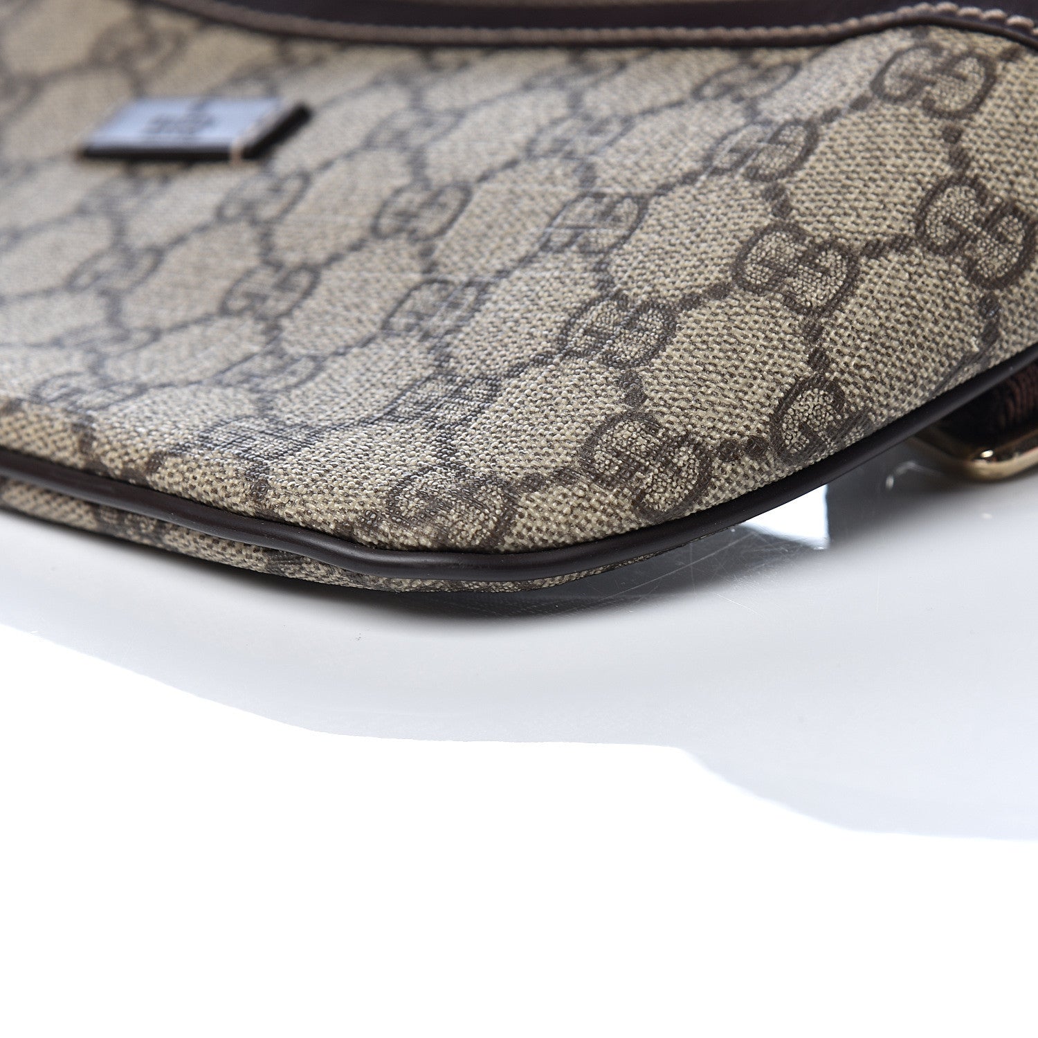 Gucci GG Plus Monogram Belt Bag Dark Brown 8 of 9
