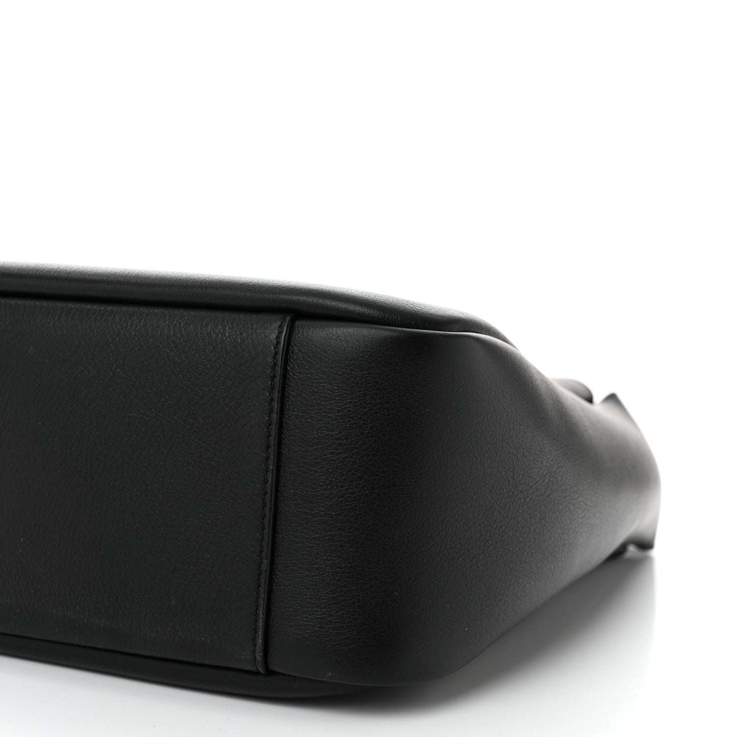 Saint Laurent Smooth Calfskin Small Le 5 A 7 Soft Hobo Black 9 of 9