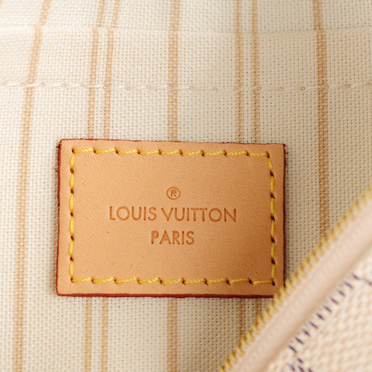 Louis Vuitton Damier Azur Neverfull MM GM Pochette 6 of 7