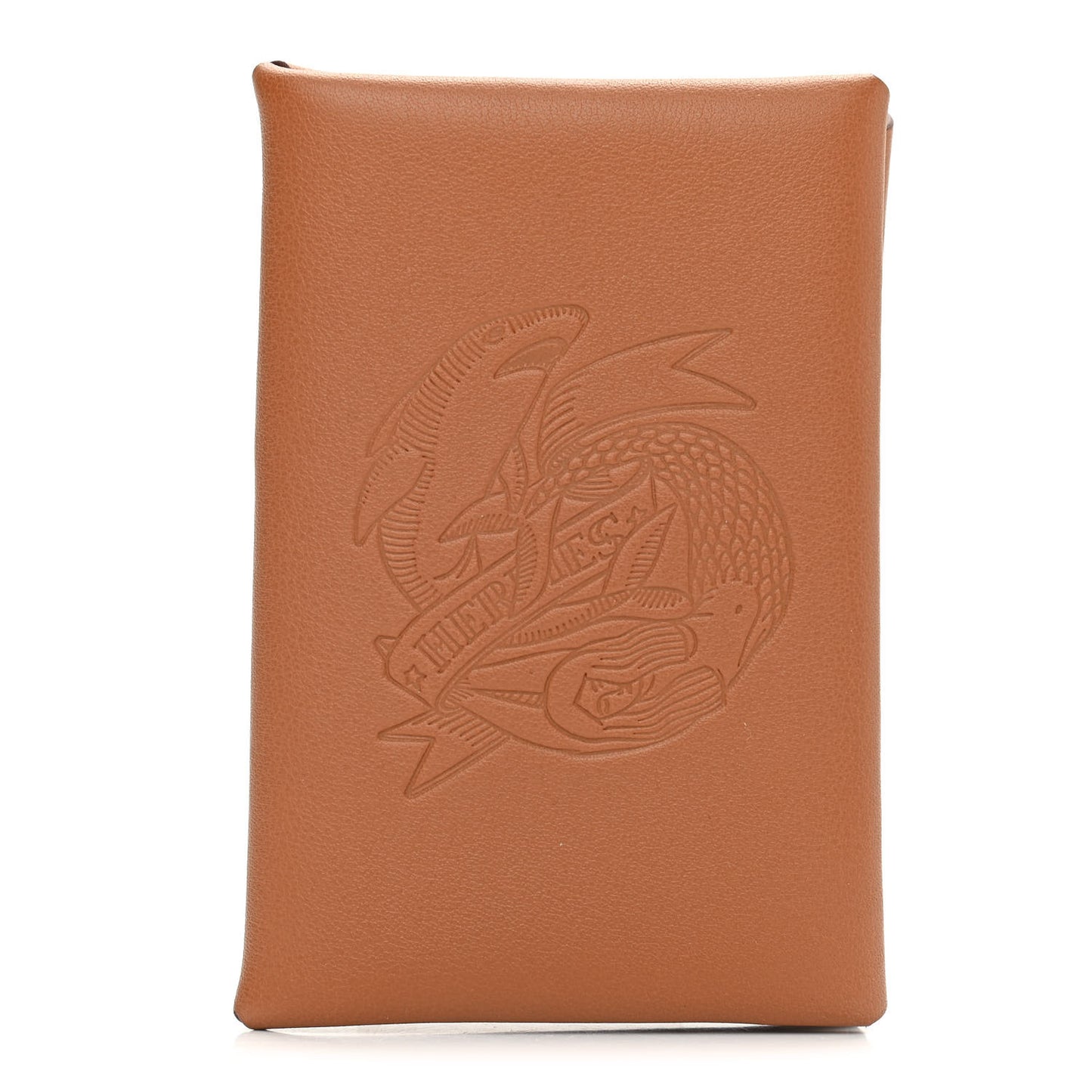 Swift Calvi Sailor Tattoo Card Case Gold Havane