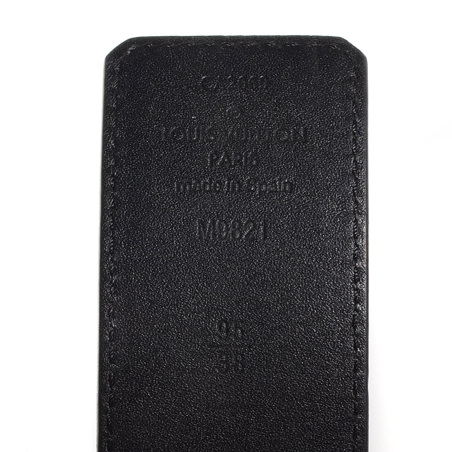 Monogram LV Initiales Reversible Belt95 38