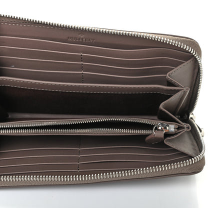 Mulberry Nappa Blossom Zip Around Long Wallet Taupe 4 of 4