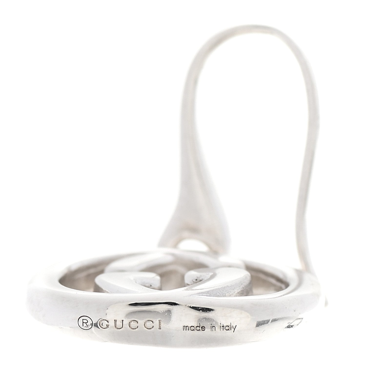 Gucci Sterling Silver Britt Drop Earrings 4 of 6