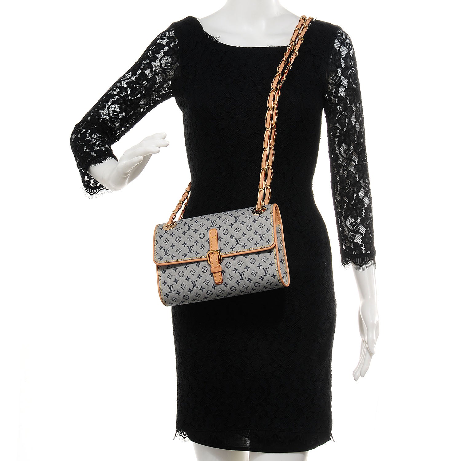 Louis Vuitton Mini Monogram Camille Blue 2 of 7
